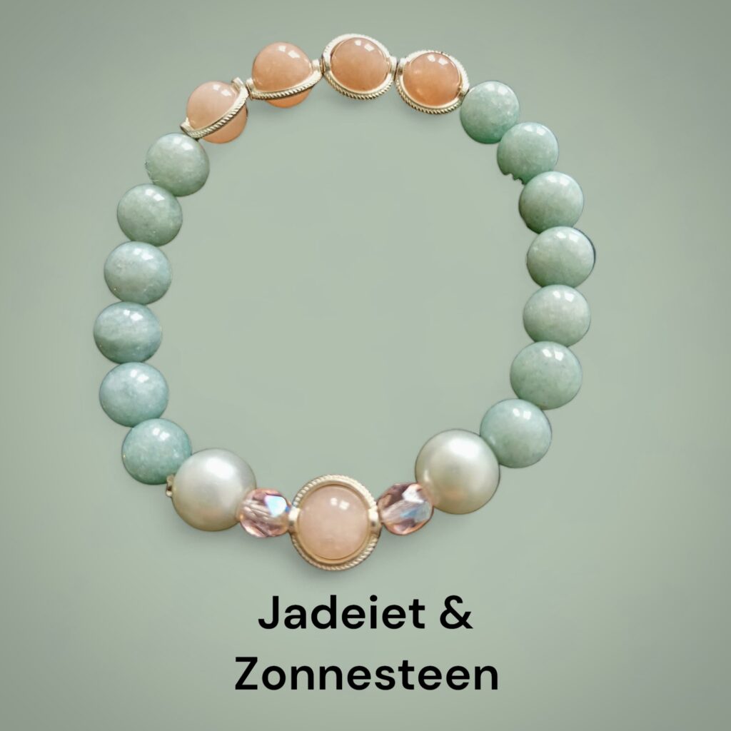 Armband van natuursteen